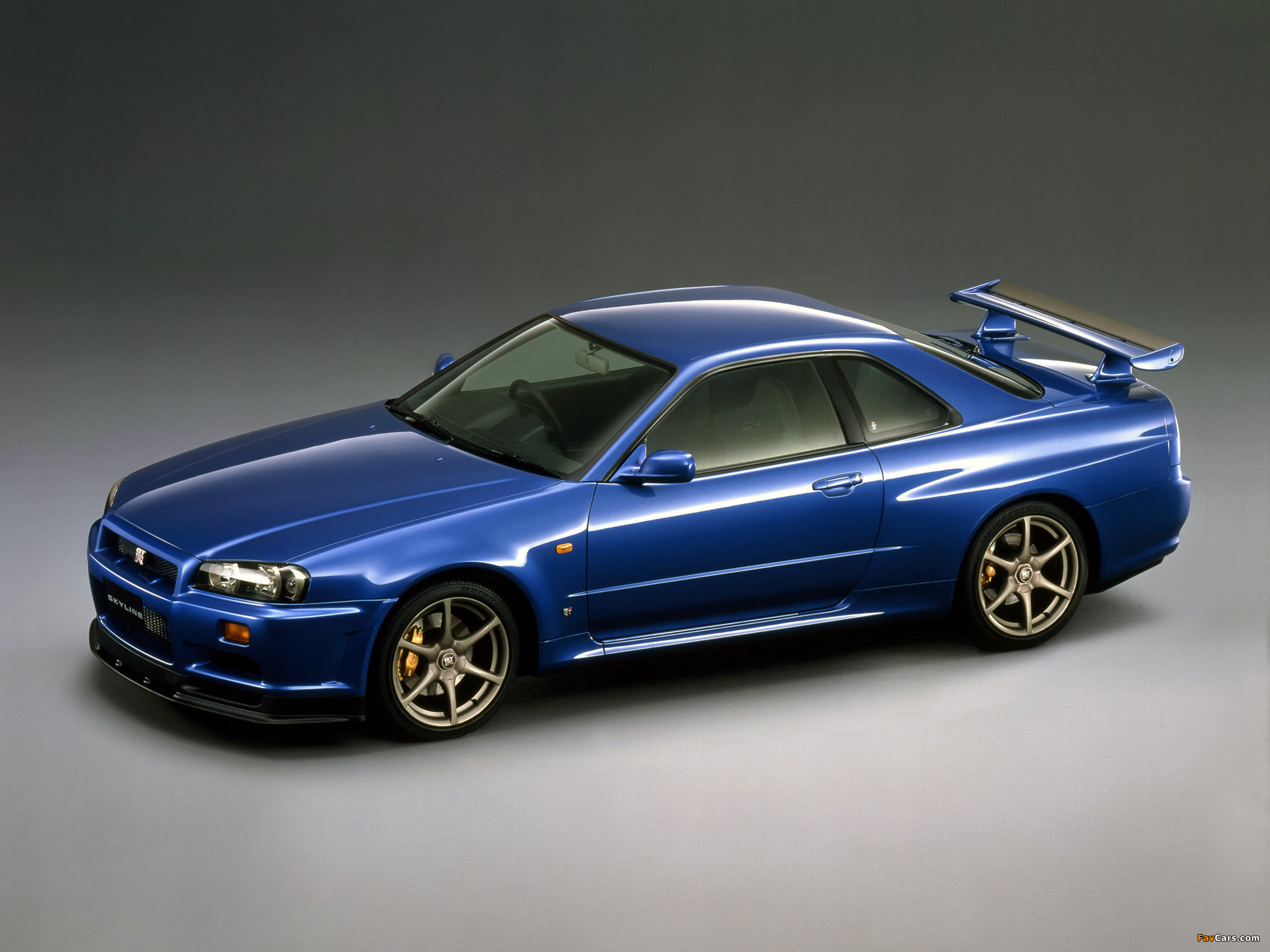 Nissan Skyline GT-R V-spec (BNR34) 1999–2002 wallpapers (2048 x 1536)