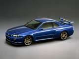 Nissan Skyline GT-R V-spec (BNR34) 1999–2002 wallpapers