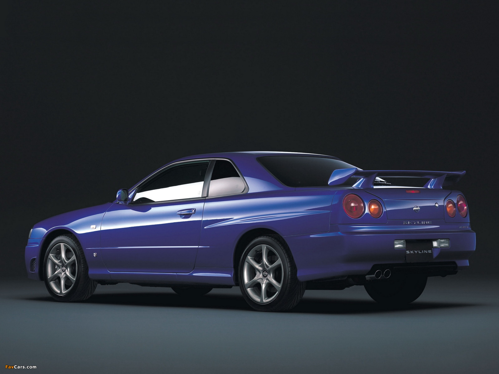Nissan Skyline GT Turbo Coupe (R34) 2000–01 wallpapers (1600 x 1200)