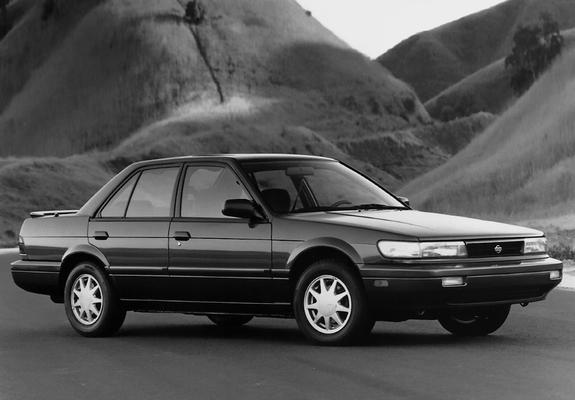 Photos of Nissan Stanza SE (U12) 1992