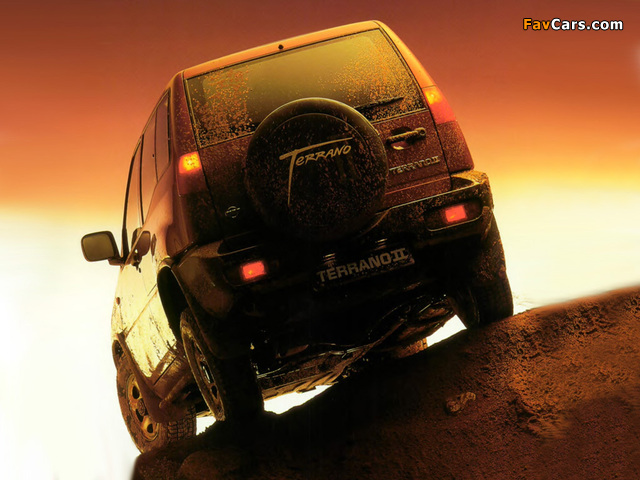 Nissan Terrano II 3-door (R20) 1993–96 images (640 x 480)