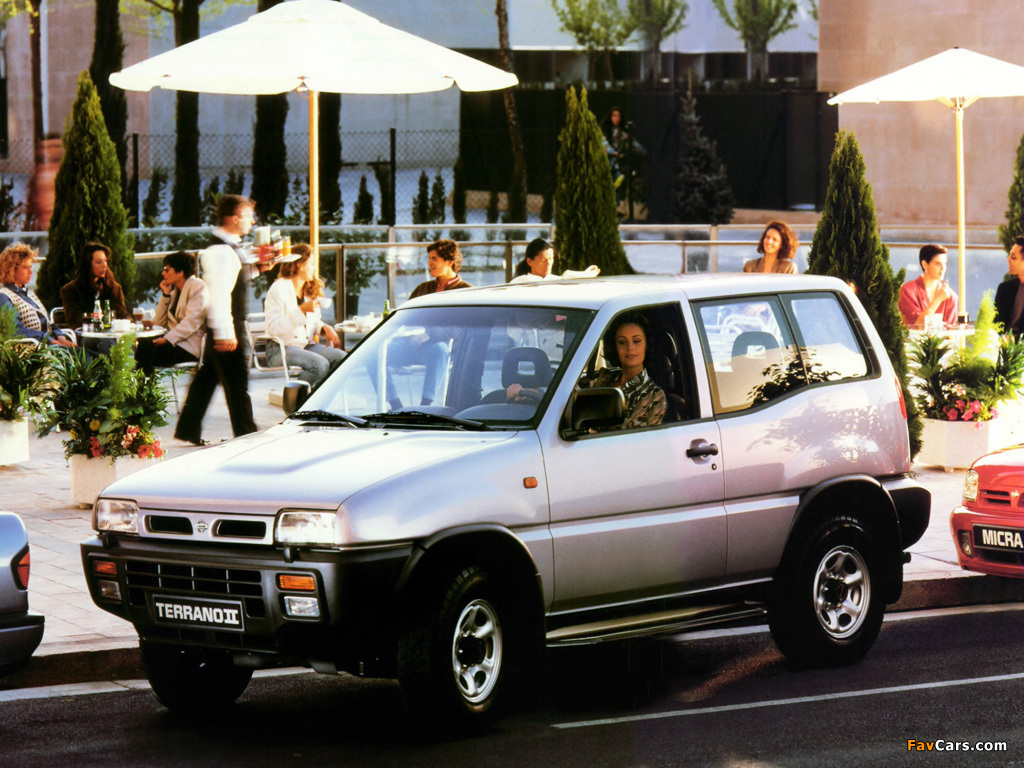 Nissan Terrano II 3-door (R20) 1993–96 pictures (1024 x 768)