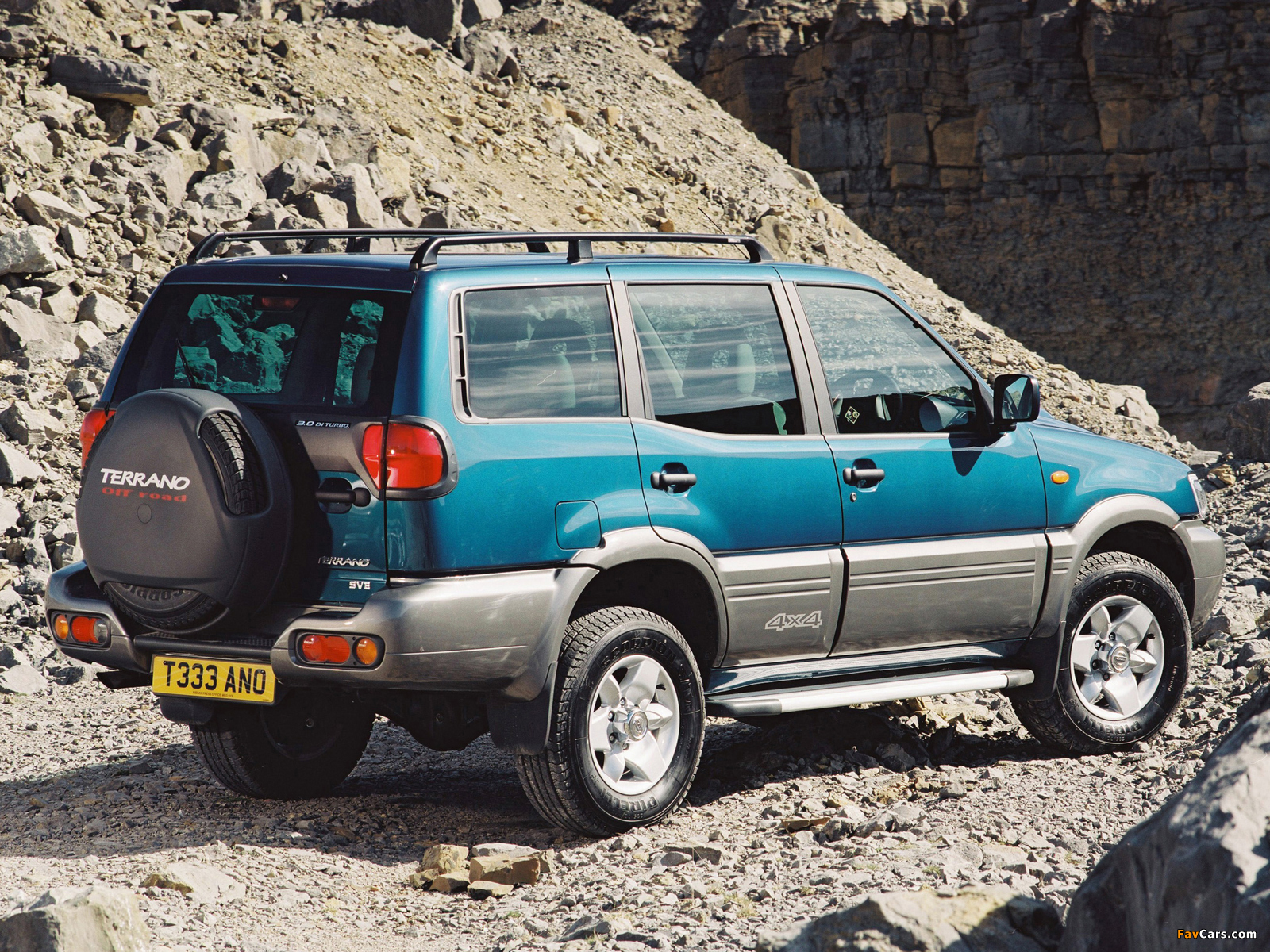 Photos of Nissan Terrano II 5door UKspec (R20) 19992006