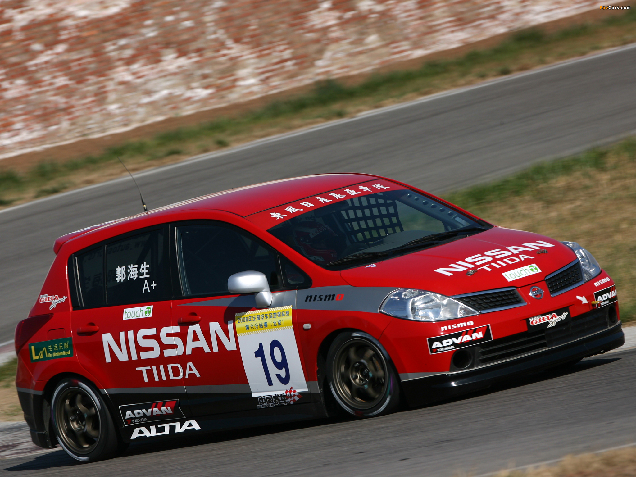 Nissan Tiida China Circuit Championship Race Car (C11) 2006 photos (2048 x 1536)