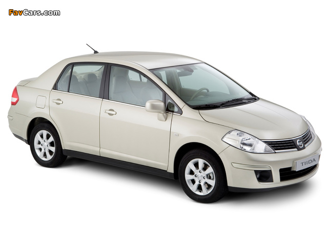 Nissan Tiida Sedan (SC11) 2007–10 pictures (640 x 480)