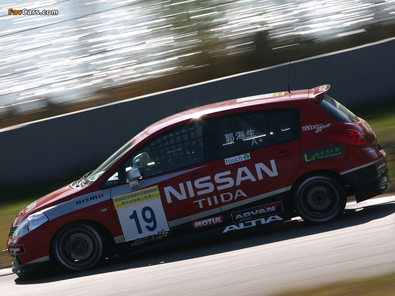 Pictures of Nissan Tiida China Circuit Championship Race Car (C11) 2006 (800 x 600)