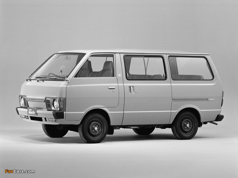 Nissan Sunny Vanette Coach (C120) 1978–85 wallpapers (800 x 600)