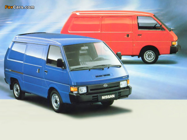 Photos of Nissan Vanette Panel Van EU-spec (C22) 1986–94 (640 x 480)