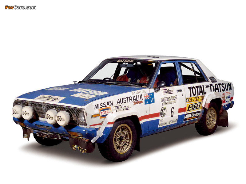 Nissan Violet Rally Car (A10) 1978–82 pictures (800 x 600)