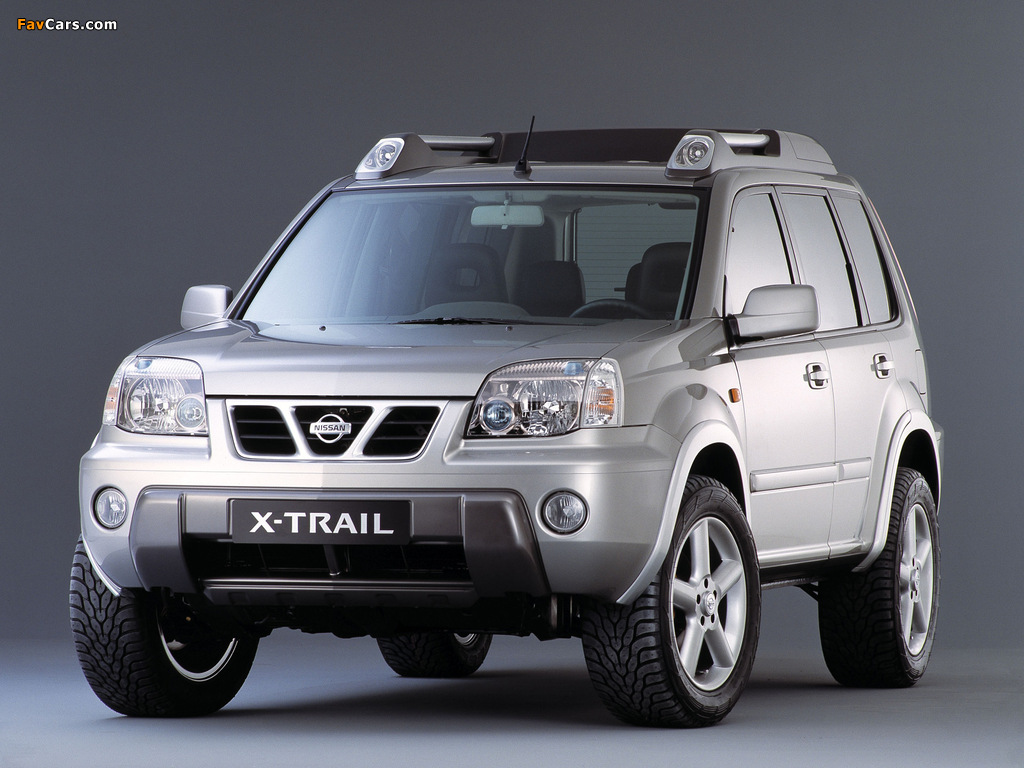 Nissan X-Trail (T30) 2001–04 wallpapers (1024 x 768)