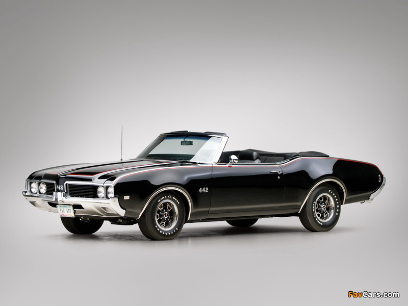 Images of Oldsmobile 442 Convertible (4467) 1969 (800 x 600)