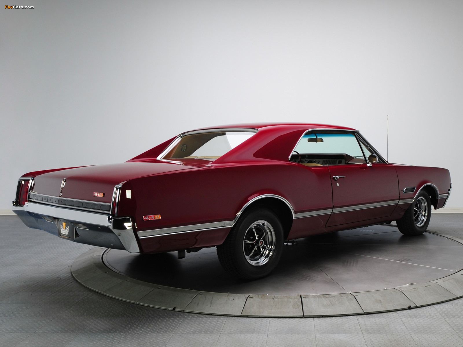 Oldsmobile Cutlass 442 Holiday Coupe (3817) 1966 wallpapers (1600 x 1200)