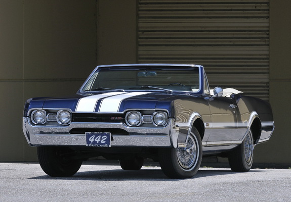 Oldsmobile Cutlass 442 Convertible (3867) 1967 images