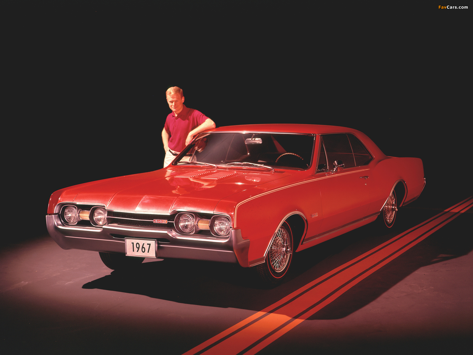 Oldsmobile Cutlass 442 Holiday Coupe (3817) 1967 pictures (1600 x 1200)