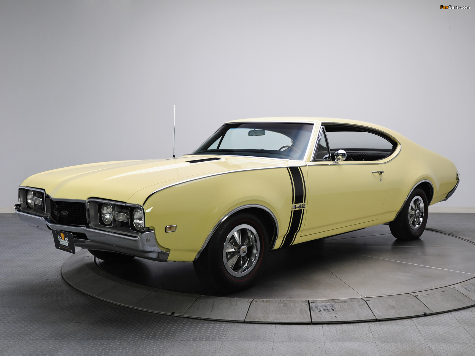 Oldsmobile 442 Holiday Coupe (4487) 1968 wallpapers (1600 x 1200)