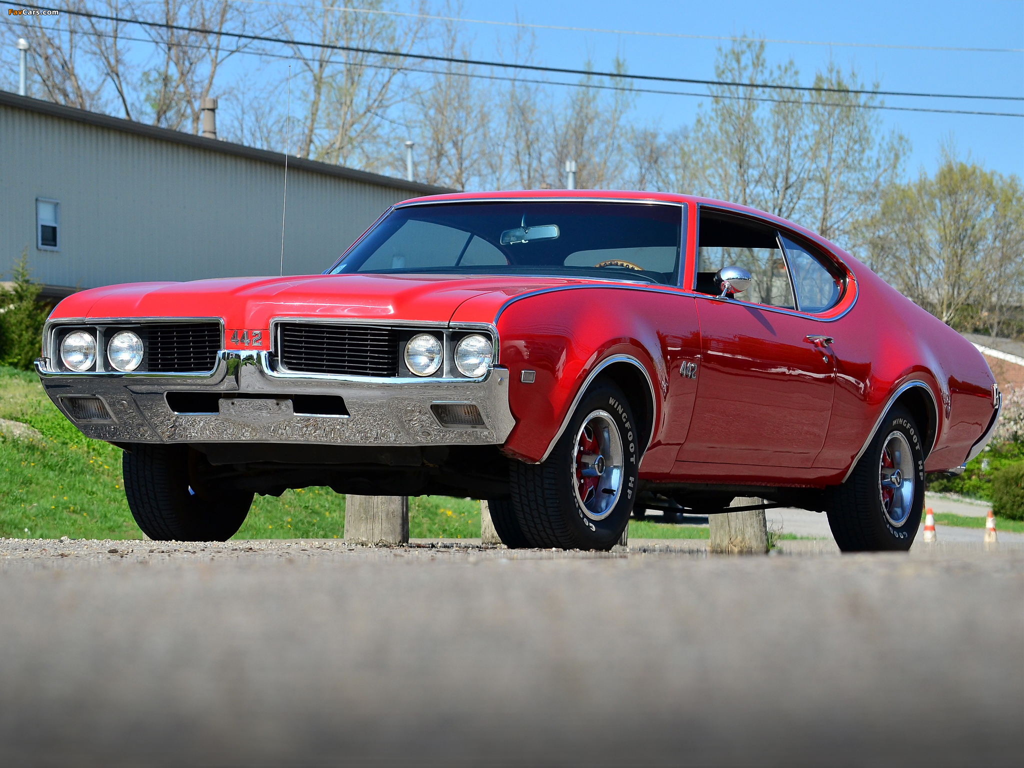 Oldsmobile 442 Holiday Coupe (4487) 1969 wallpapers (2048 x 1536)