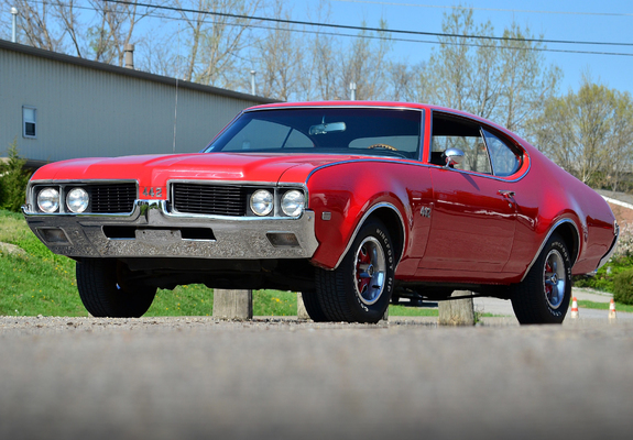 Oldsmobile 442 Holiday Coupe (4487) 1969 wallpapers