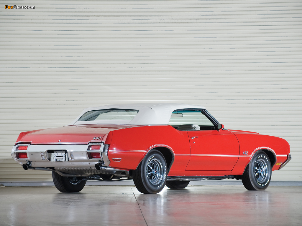 Oldsmobile 442 Convertible (4467) 1971 images (1024 x 768)