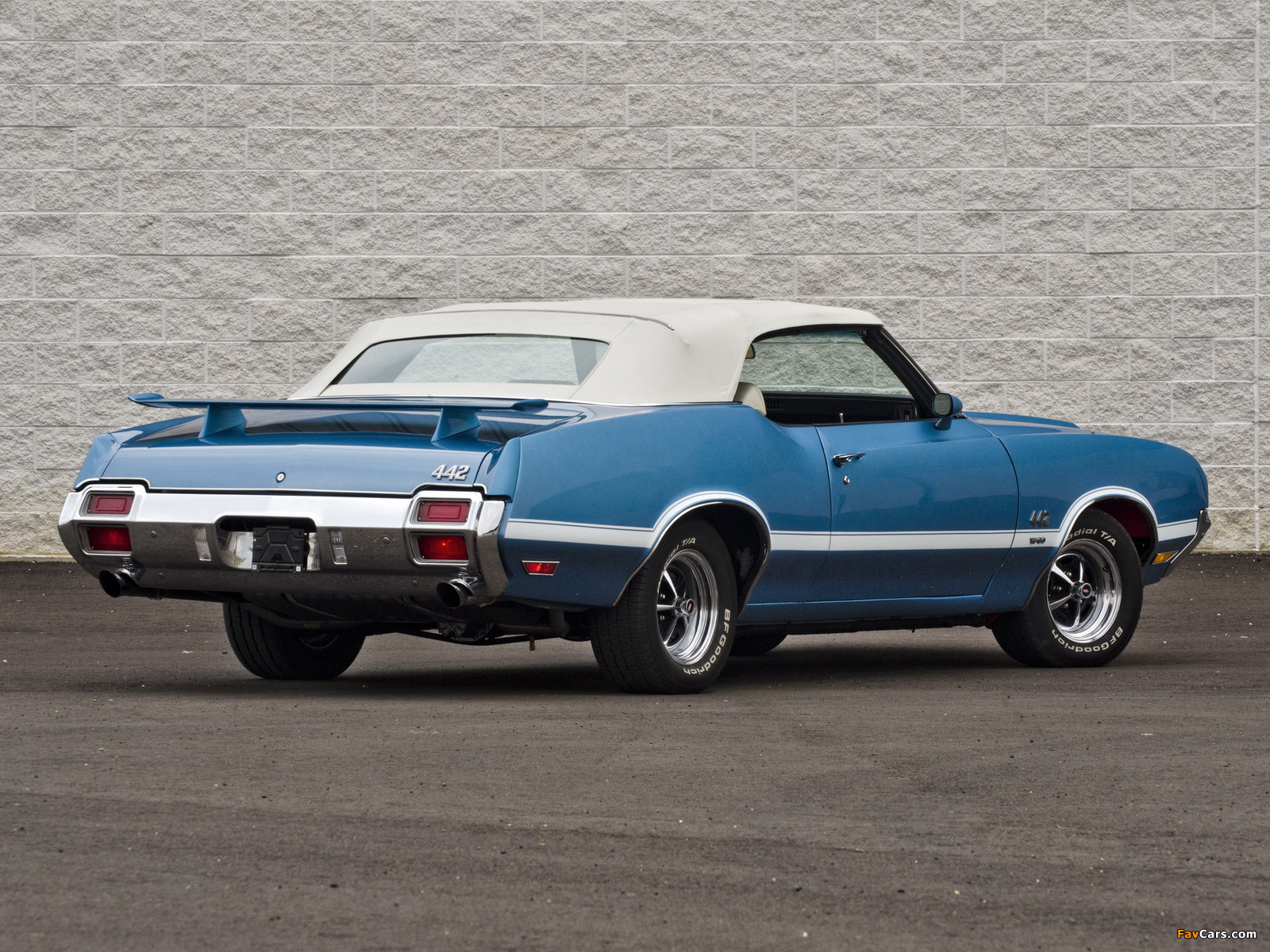 Oldsmobile 442 W-30 Convertible (4467) 1971 images (1600 x 1200)