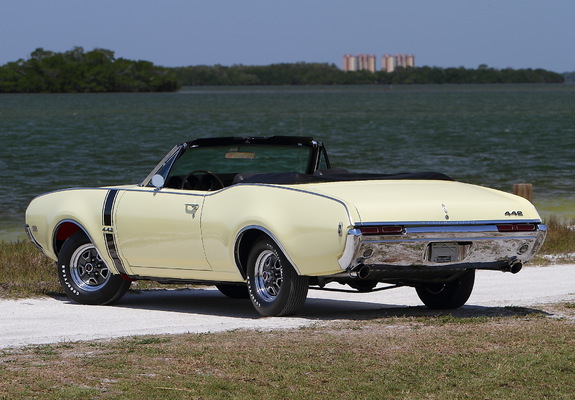 Oldsmobile 442 Convertible (4467) 1968 wallpapers