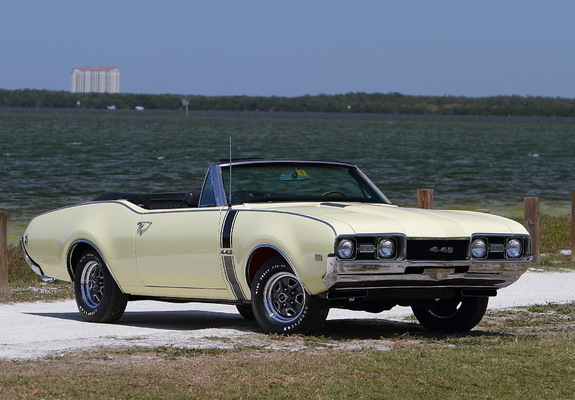 Oldsmobile 442 Convertible (4467) 1968 wallpapers