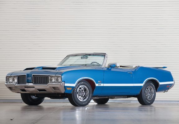 Oldsmobile 442 W-30 Convertible (4467) 1970 wallpapers