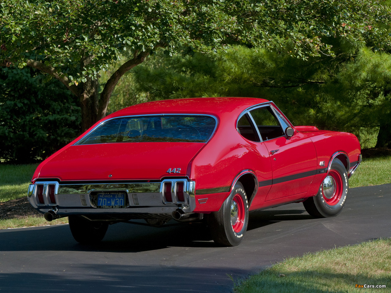 Oldsmobile 442 W-30 Sport Coupe (4477) 1970 wallpapers (1280 x 960)