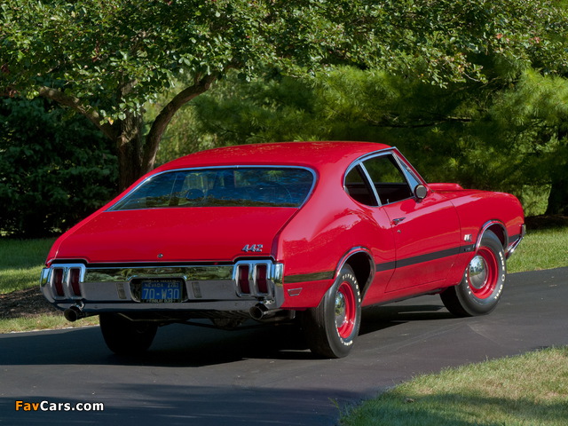 Oldsmobile 442 W-30 Sport Coupe (4477) 1970 wallpapers (640 x 480)