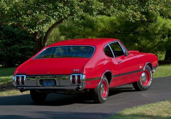 Oldsmobile 442 W-30 Sport Coupe (4477) 1970 wallpapers