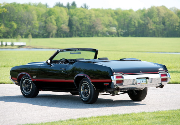 Oldsmobile 442 W-30 Convertible (4467) 1971 wallpapers