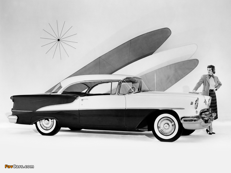 Oldsmobile 88 Holiday Coupe (3637) 1955 pictures (800 x 600)