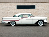 Oldsmobile Super 88 Holiday Coupe (3637SD) 1957 wallpapers
