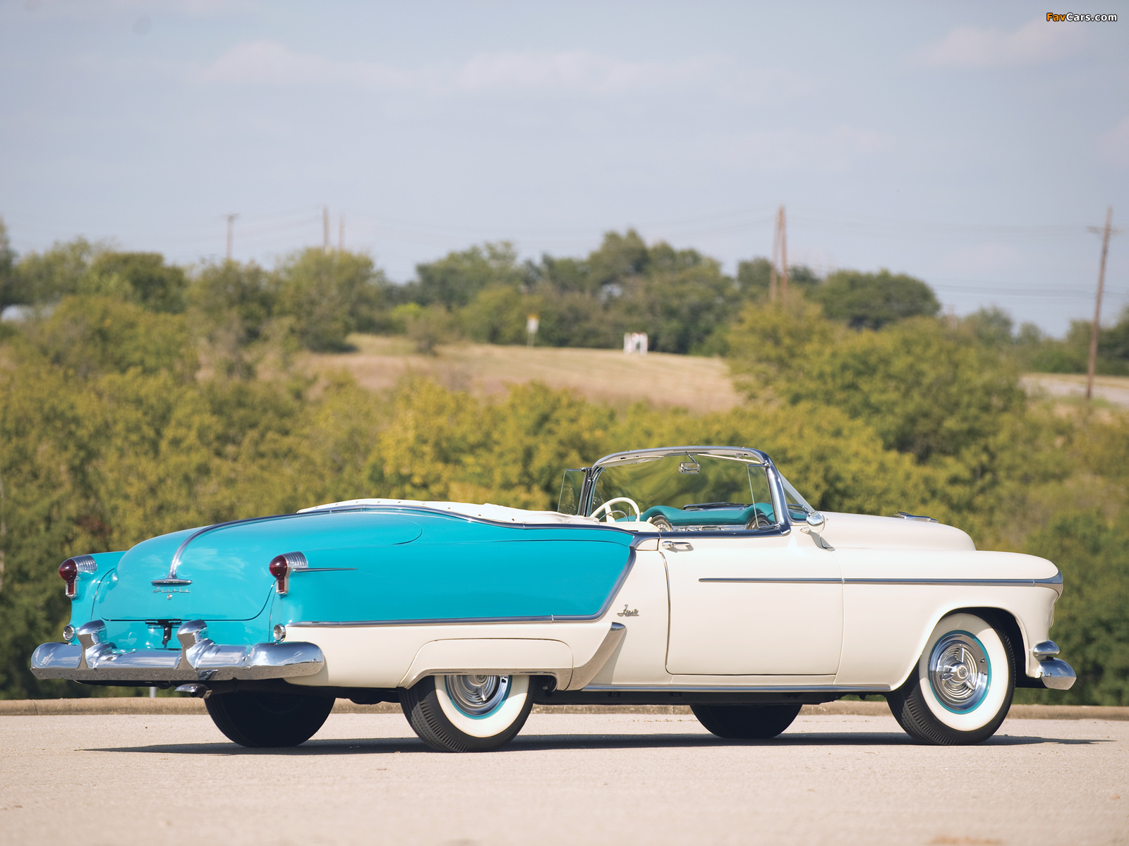 Images of Oldsmobile 98 Fiesta Convertible (3067SDX) 1953 (1600 x 1200)