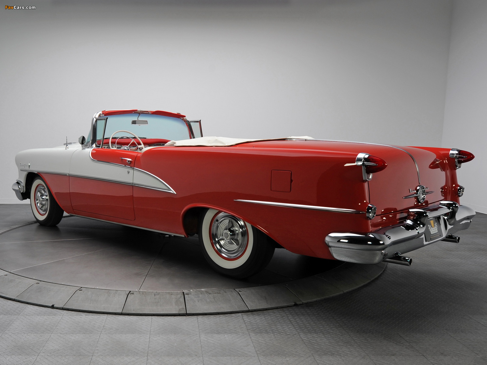 Oldsmobile 98 Starfire Convertible (3067DX) 1955 images (1600 x 1200)