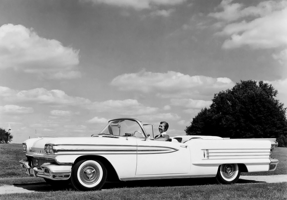 Oldsmobile 98 Convertible (3067DX) 1958 images