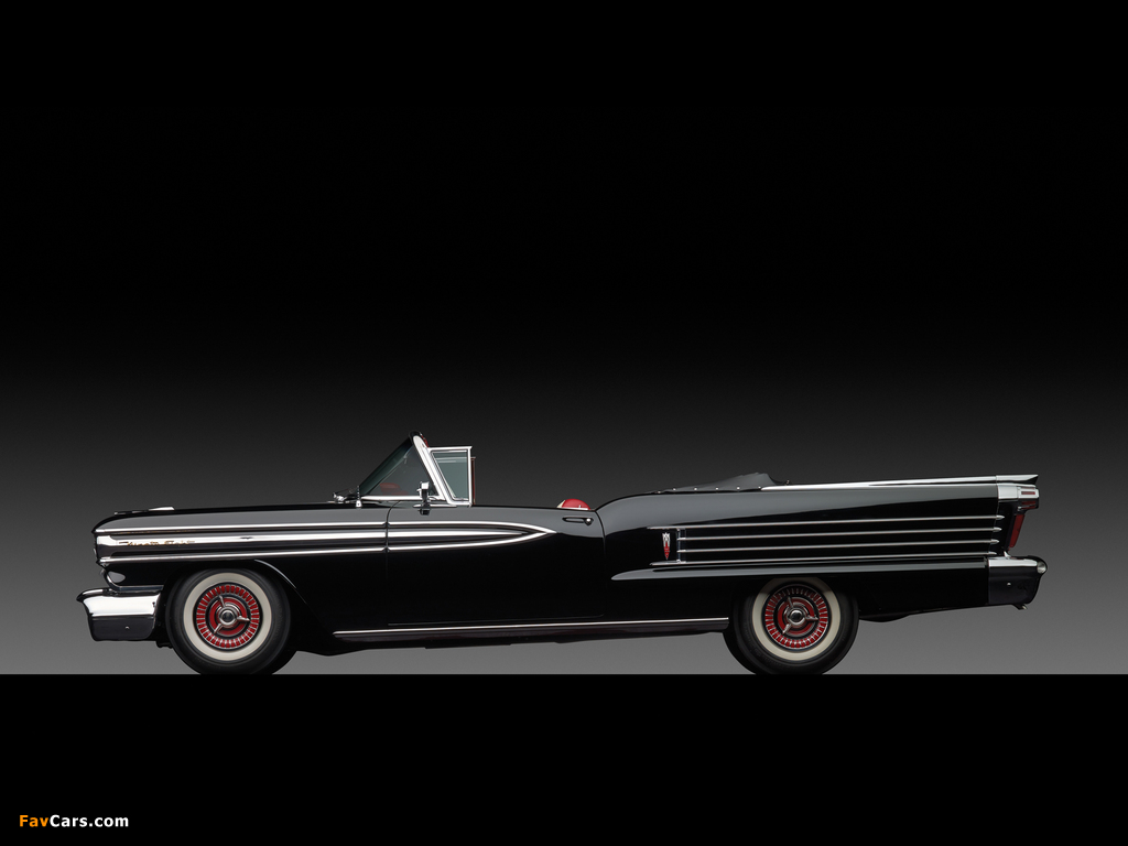 Oldsmobile 98 Convertible (3067DX) 1958 pictures (1024 x 768)