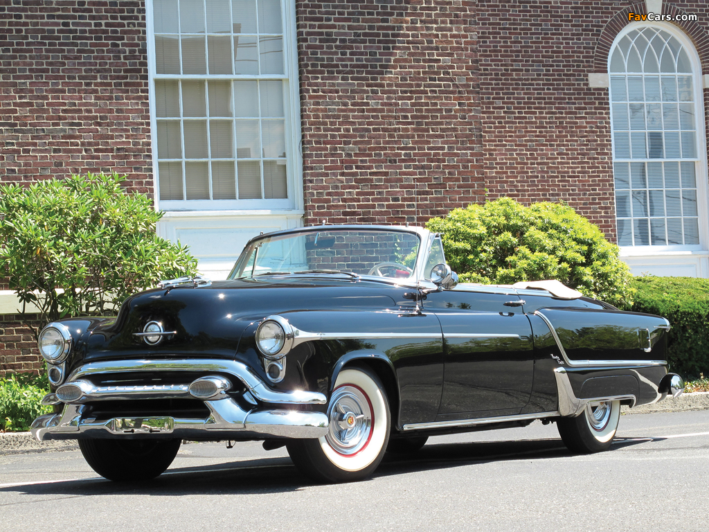 Pictures of Oldsmobile 98 Convertible (3067DX) 1953 (1024 x 768)