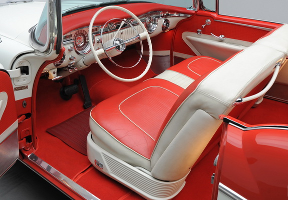 Pictures of Oldsmobile 98 Starfire Convertible (3067DX) 1955