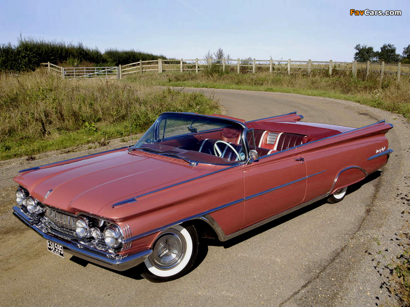 Pictures of Oldsmobile 98 Convertible (3867) 1959 (800 x 600)