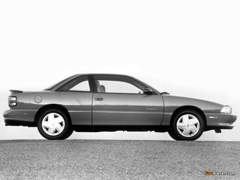 Oldsmobile Achieva SC Coupe 1992–97 photos (800 x 600)
