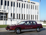 Oldsmobile Calais Coupe Indy 500 Pace Car 1985 wallpapers
