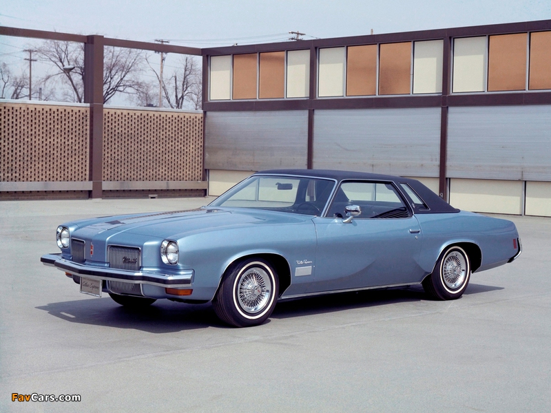 Images of Oldsmobile Cutlass Supreme Colonnade Hardtop Coupe (J57) 1973 (800 x 600)
