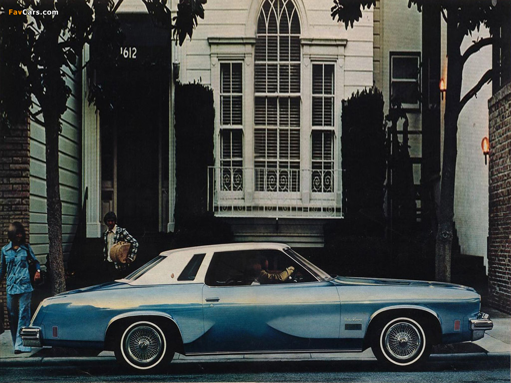 Oldsmobile Cutlass Supreme Colonnade Hardtop Coupe (J57) 1975 pictures (1024 x 768)