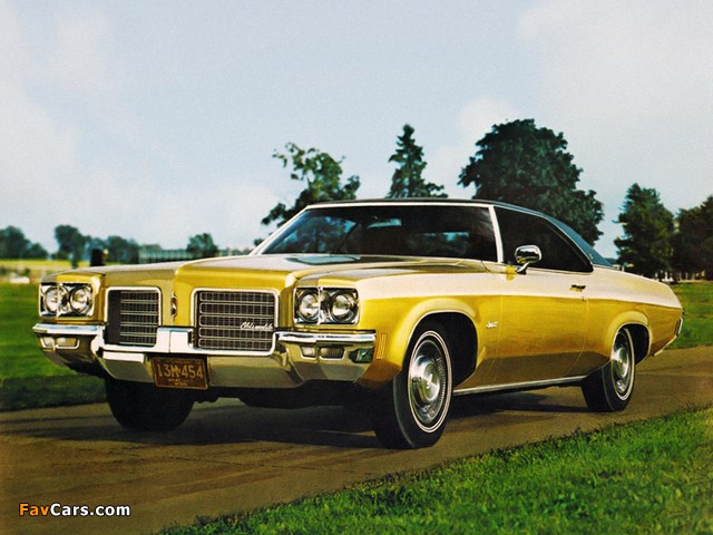 Oldsmobile Delta 88 Royale Holiday Coupe (6647) 1971 pictures (640 x 480)