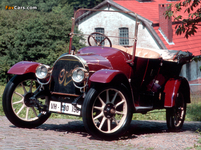 Opel 6/16 PS Double Phaeton 1911 pictures (640 x 480)