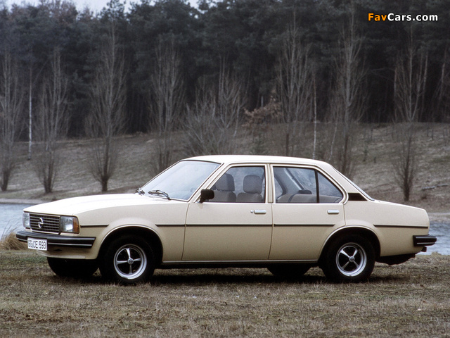 Opel Ascona Diesel (B) 1975–81 photos (640 x 480)