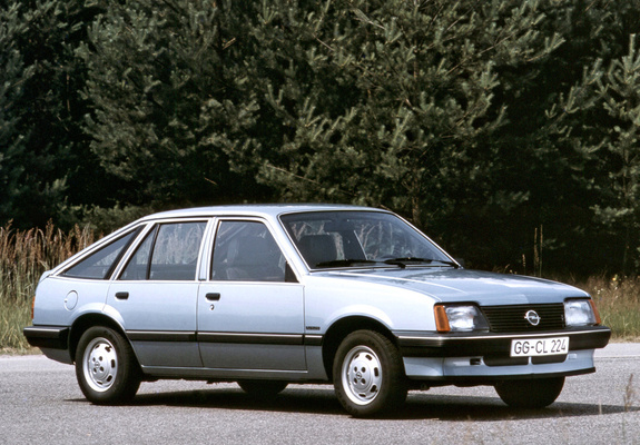 Opel Ascona CC (C1) 1981–84 photos