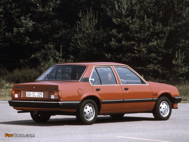 Opel Ascona (C1) 1981–84 photos (640 x 480)