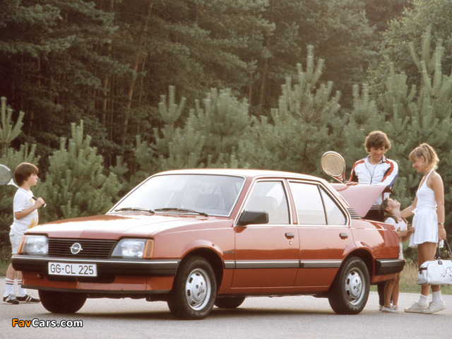 Opel Ascona (C1) 1981–84 pictures (640 x 480)