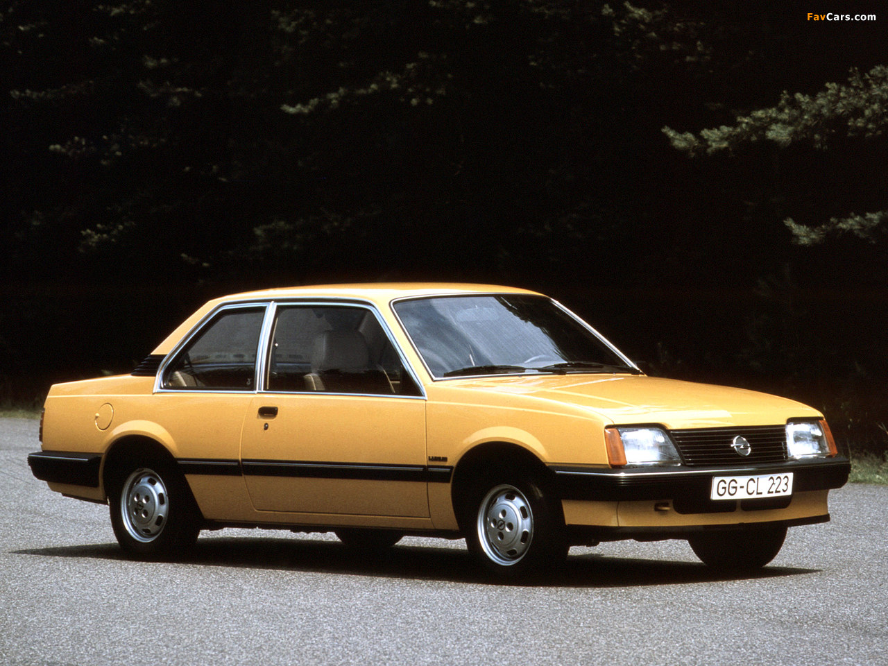Opel Ascona 2-door (C1) 1981–84 pictures (1280 x 960)